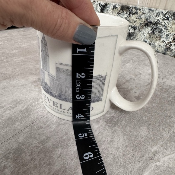 Starbucks Architectural Series  Cleveland City Scape Coffee Mug Collector 2007 - Picture 8 of 8